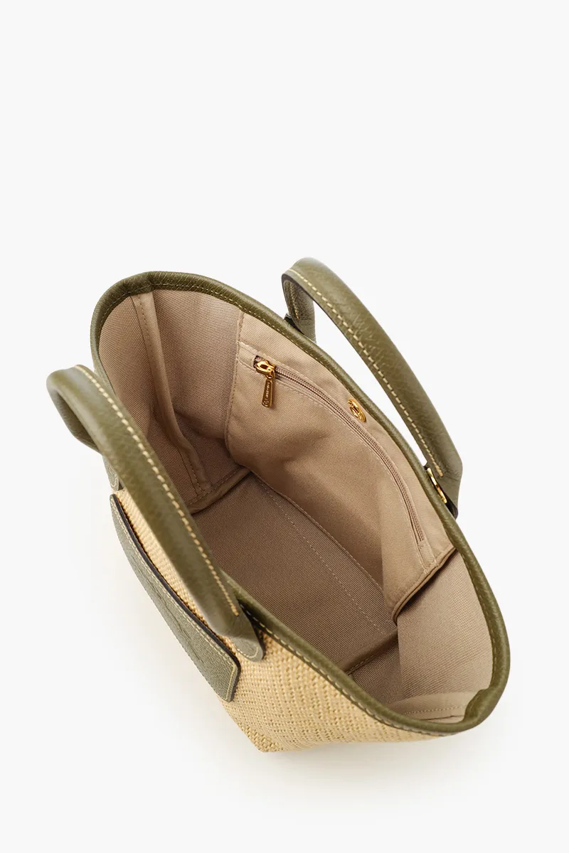 LONGCHAMP XS Le Pliage Collection Basket Bag in Arthicoke 3