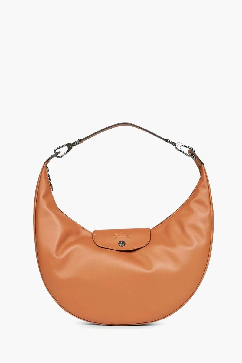LONGCHAMP Le Pliage Xtra shoulder Bag in Cashew Cowhide Leather 0
