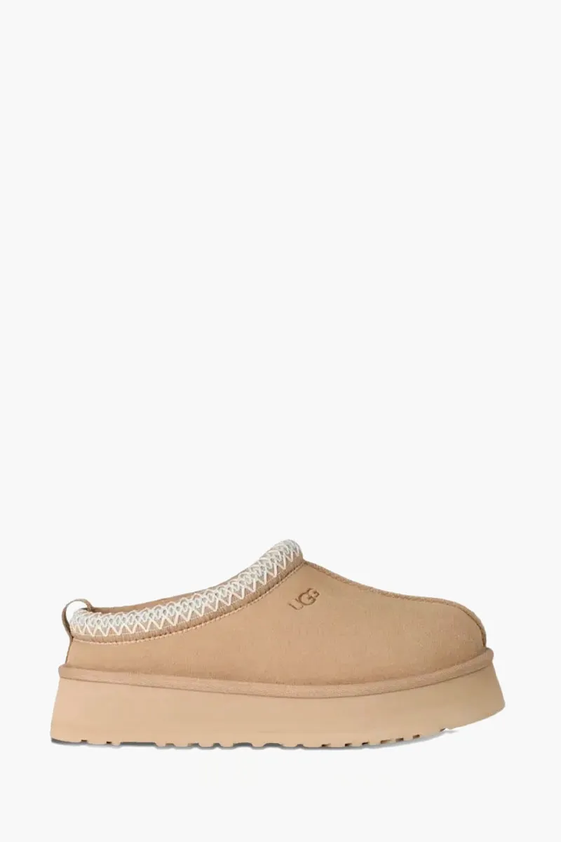 UGG Women Tazz II Ankle Boots in Sand Suede with Logo 0