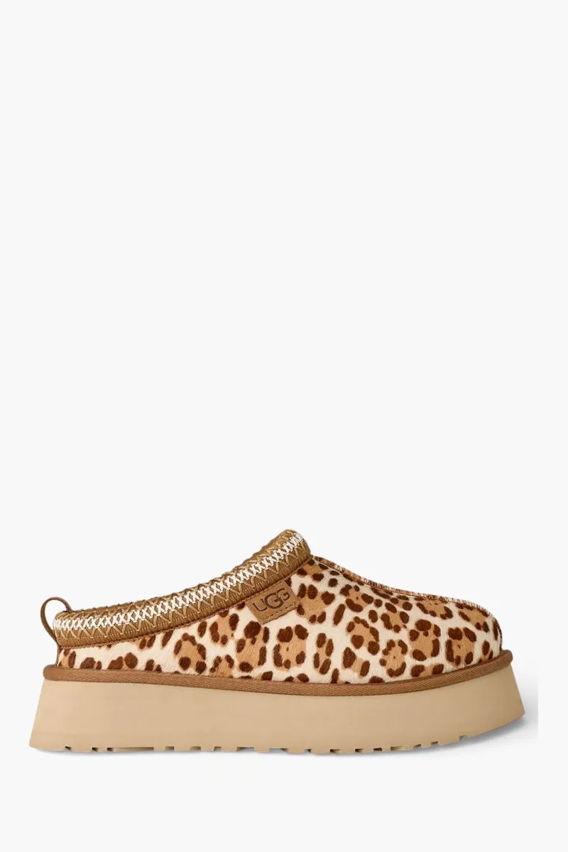 UGG Women Tazz Plains Ankle Boots in Felicity Leopard Jasmine Leather 0