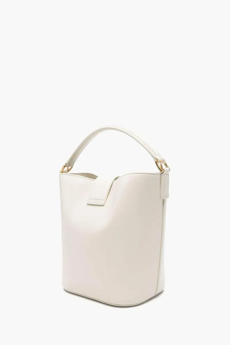 CELINE Small Louise Bucket Bag in Rice Smooth Calfskin 1