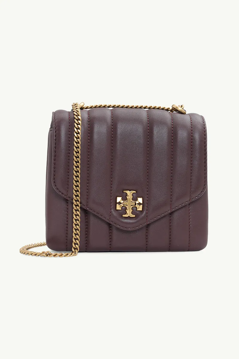 TORY BURCH Kira Square Crossbody in Tempranillo 0