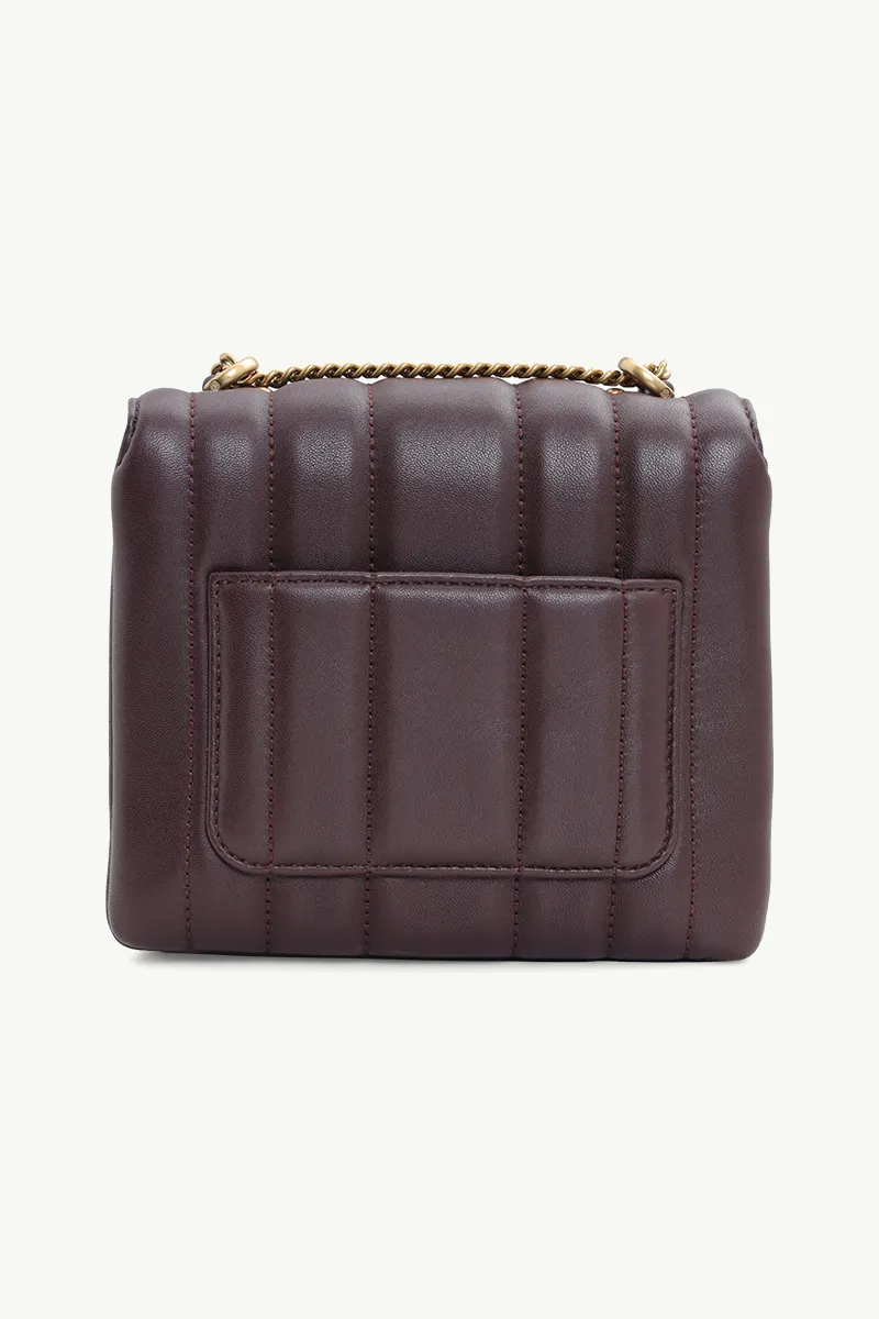 TORY BURCH Kira Square Crossbody in Tempranillo 1