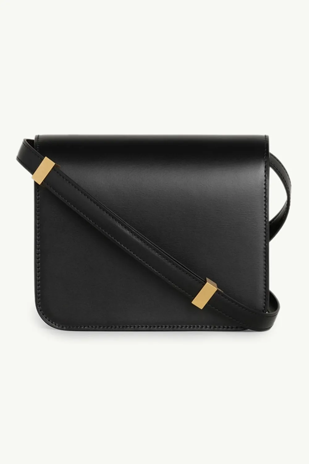 CELINE Teen Classic Box Shoulder Bag in Black GHW 1
