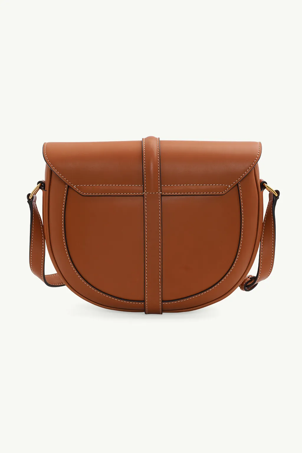 CELINE Medium Besace 16 Shoulder Bag in Tan Smooth 1