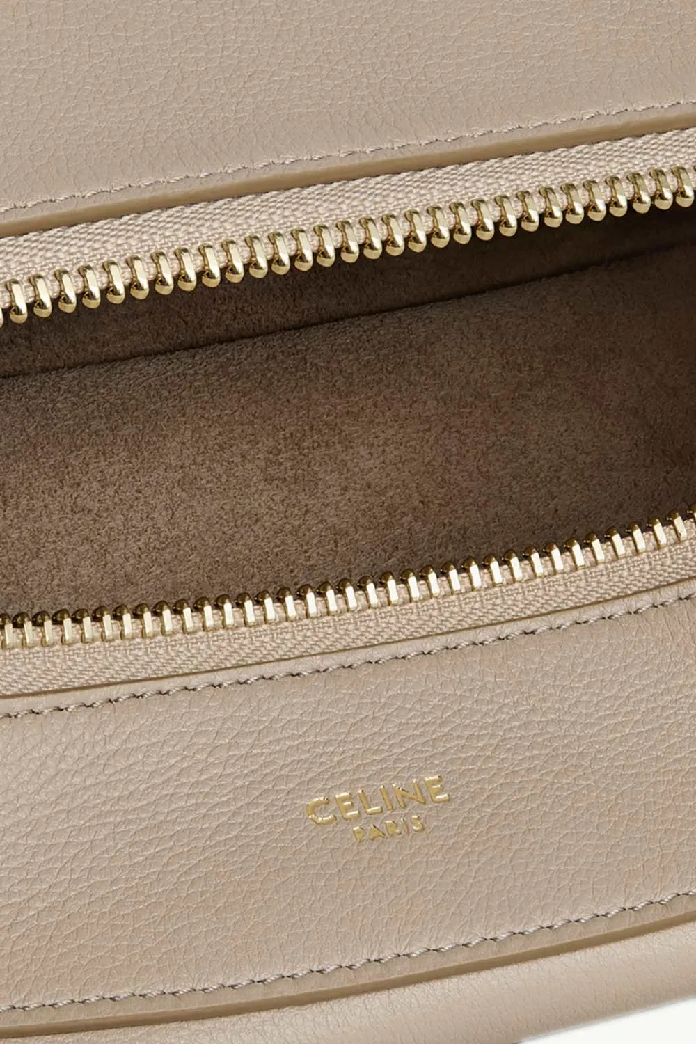 CELINE Medium Romy Shoulder Bag in Safari Supple Calfskin 3