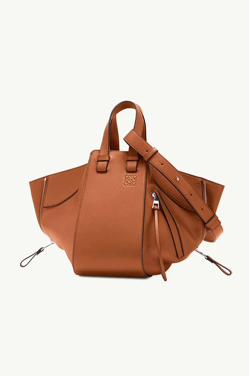 LOEWE Small Hammock Bag in Tan  2