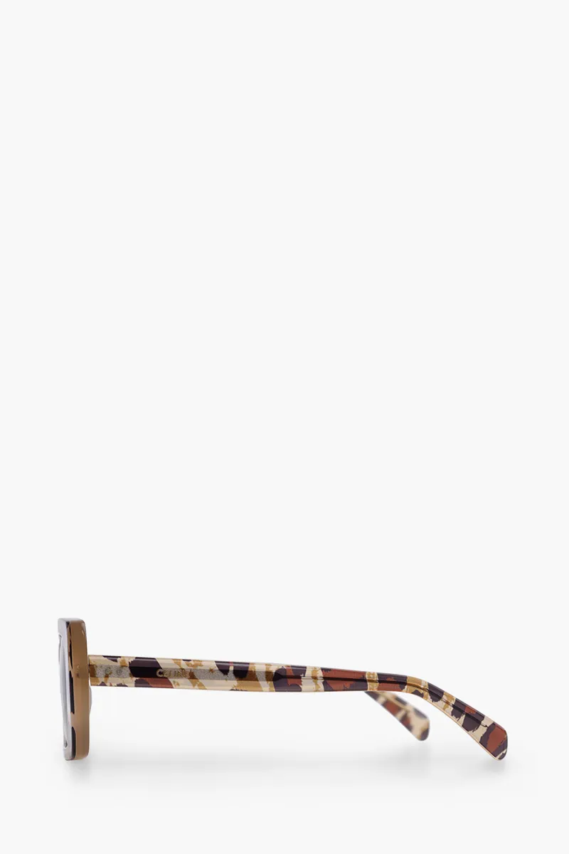 CELINE Square S213 Sunglasses in Leopard with Acetate Frame 2