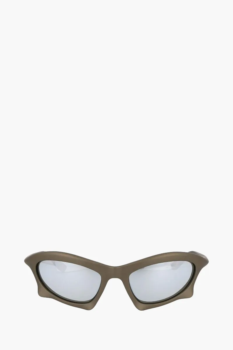 BALENCIAGA Men Bat Rectangle in Silver Bio Based Injection Nylon 0