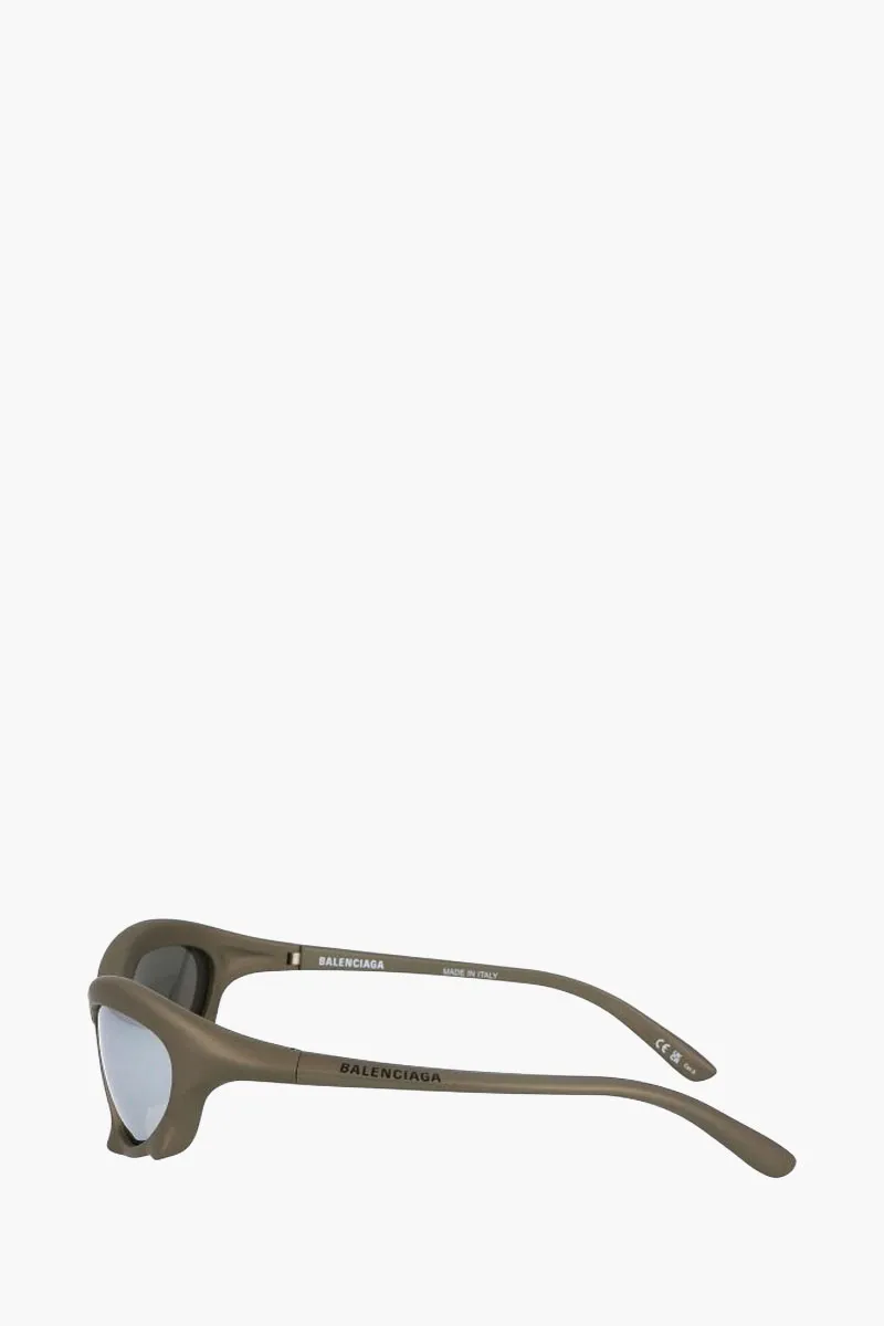 BALENCIAGA Men Bat Rectangle in Silver Bio Based Injection Nylon 2
