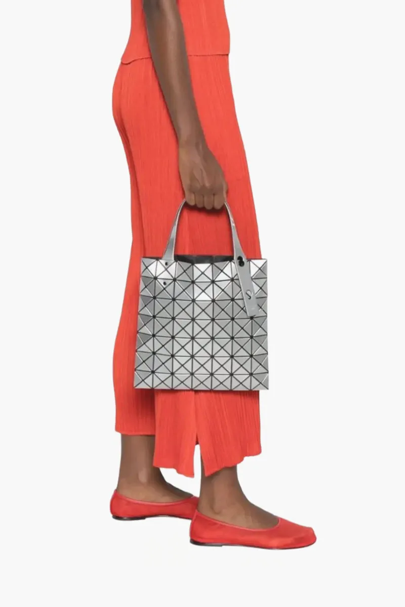BAO BAO ISSEY MIYAKE Prism Tote Bag in Silver Metallic 2