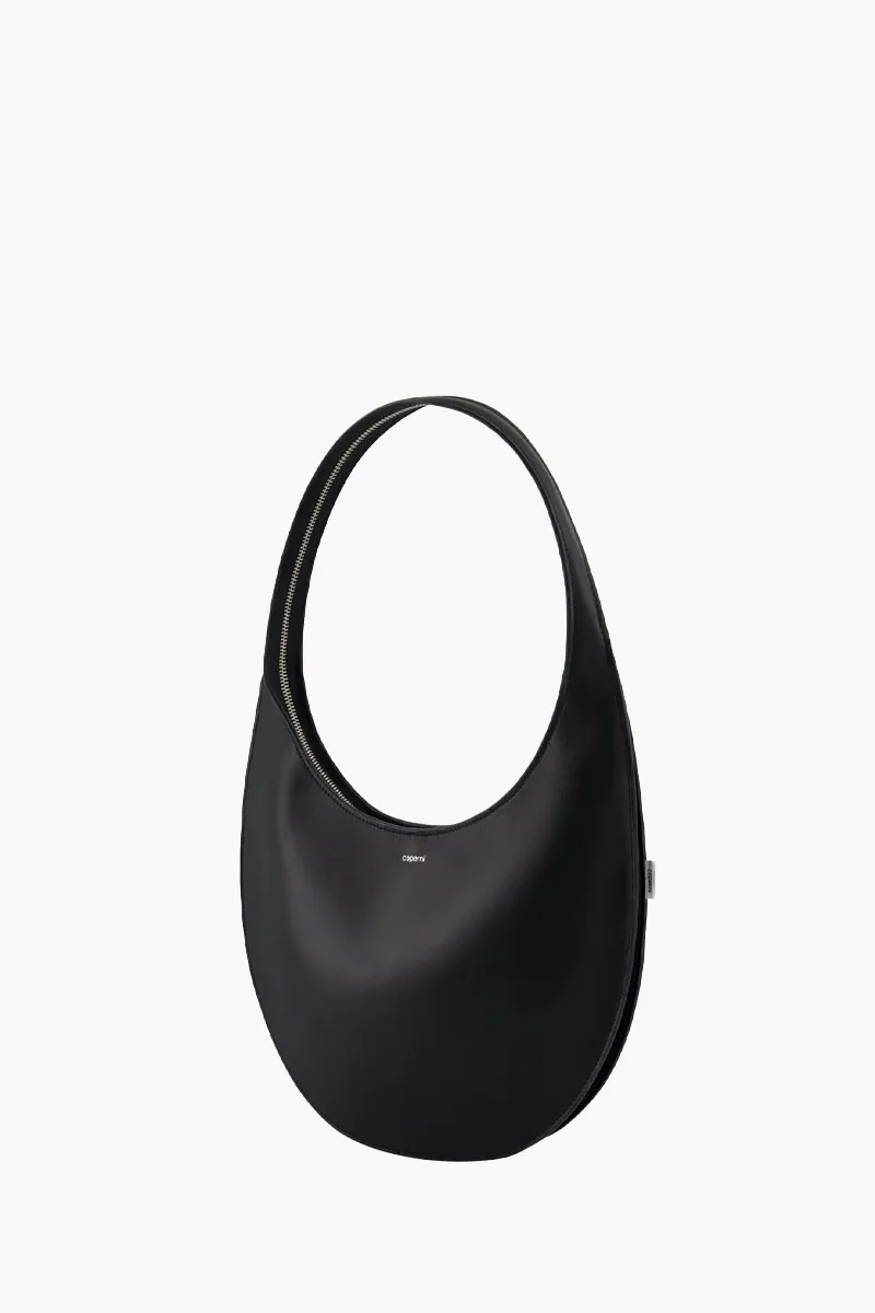 COPERNI Medium Soft Swipe Shoulder Bag in Black Leather 1