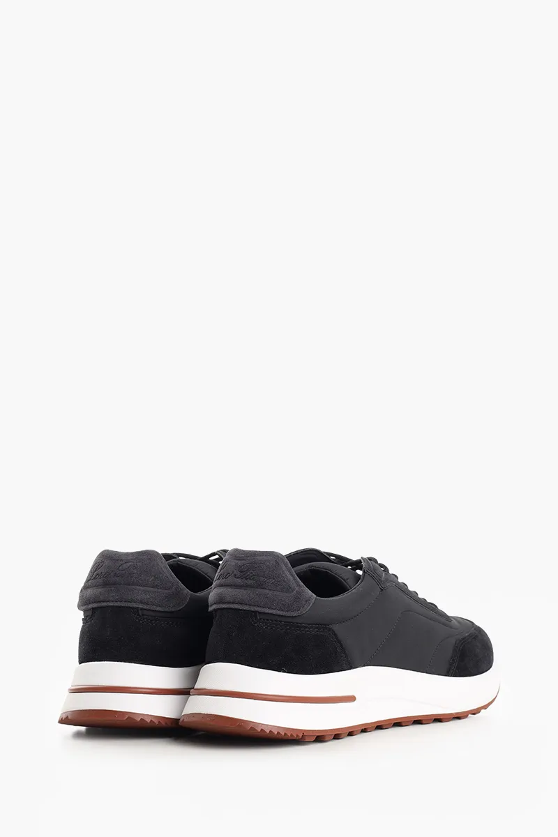 LORO PIANA Men Week and Walk Sneakers in Black 1