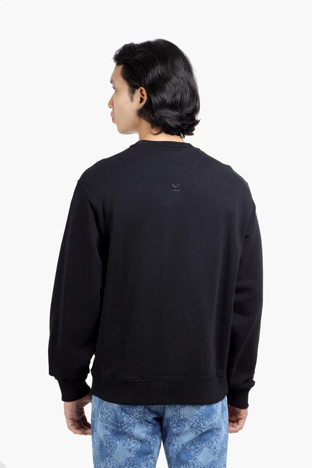 KENZO Men Tiger Crest Sweatshirt in Black 1