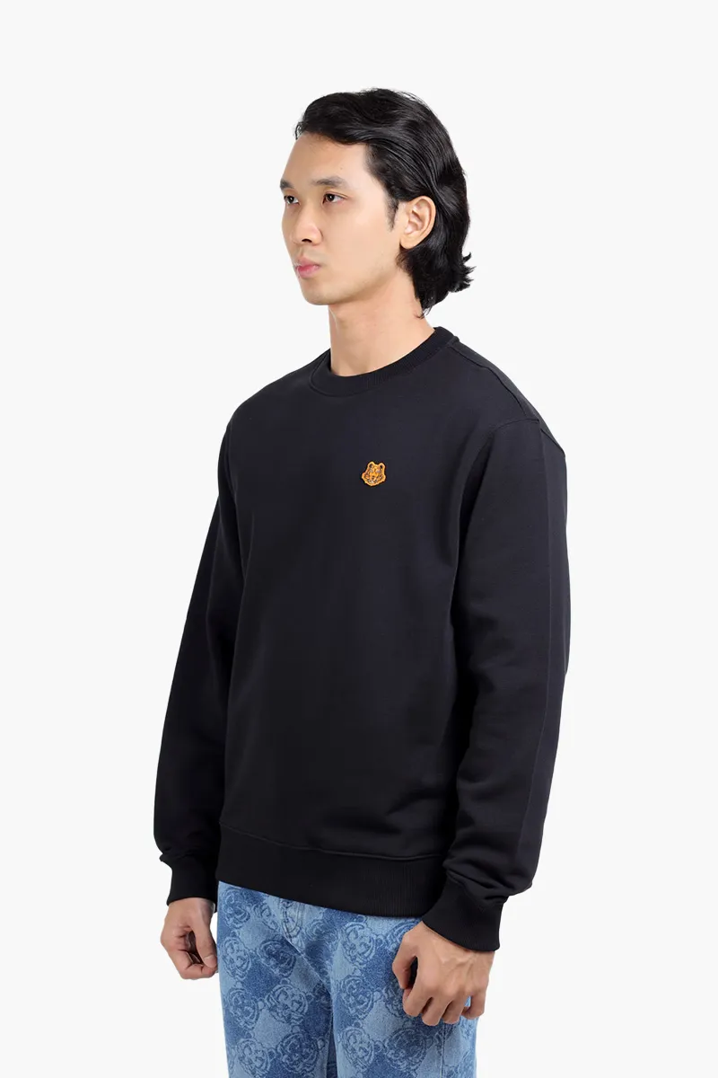 KENZO Men Tiger Crest Sweatshirt in Black 2