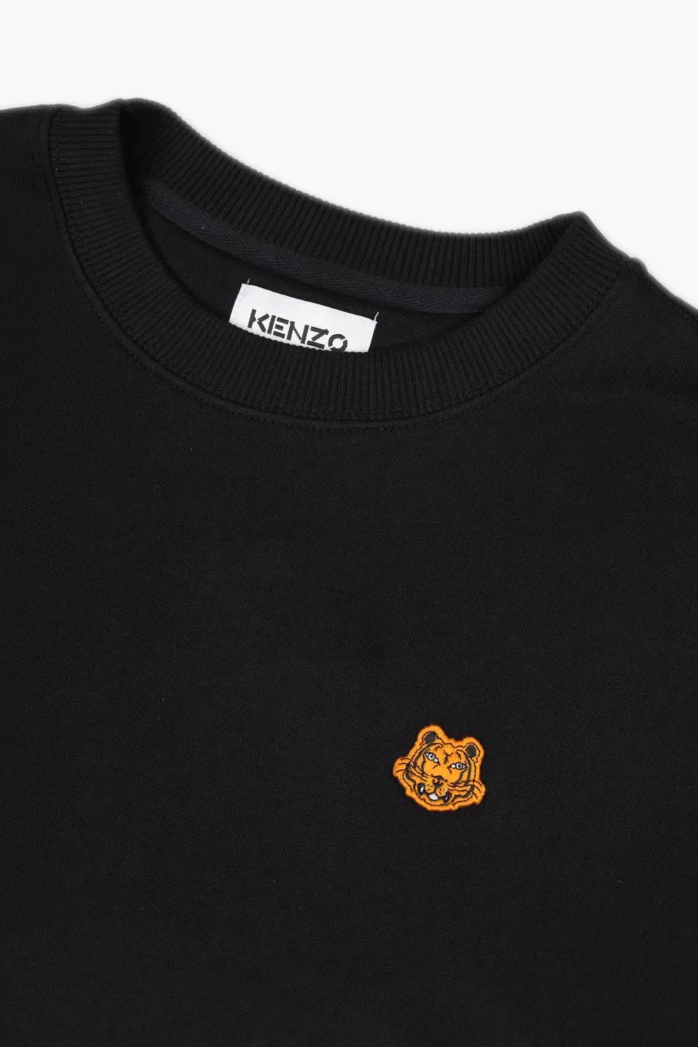 KENZO Men Tiger Crest Sweatshirt in Black 3