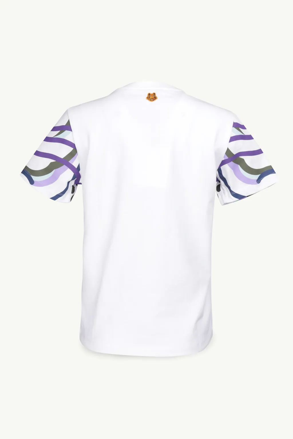KENZO Women Oversize K-Tiger Loose Fit T-Shirt in White 1