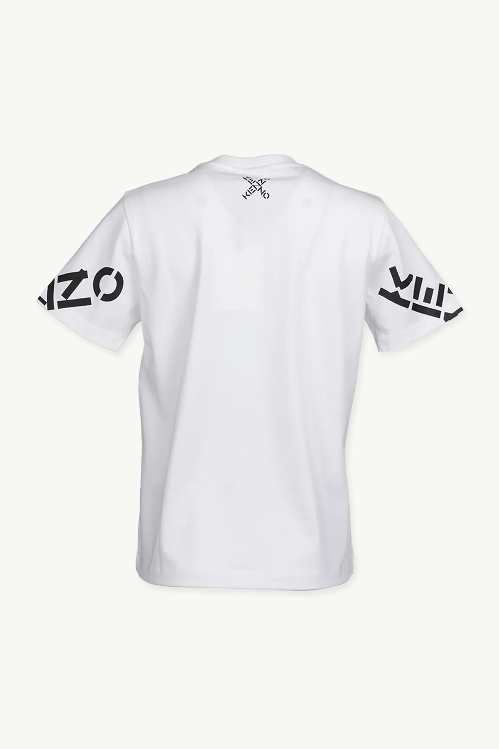 KENZO Women Sport 'Big X' on Sleeve Loose T-Shirt in White 1