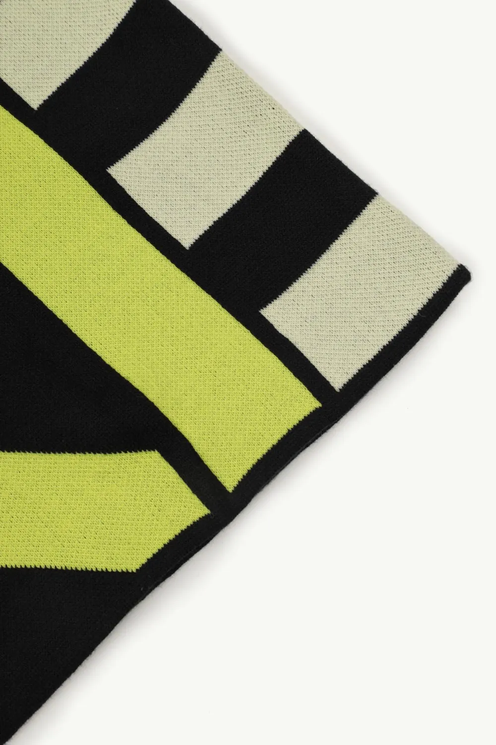 KENZO Men Monogram All Over Maxi Logo Oversized T-Shirt in Black/Yellow 3