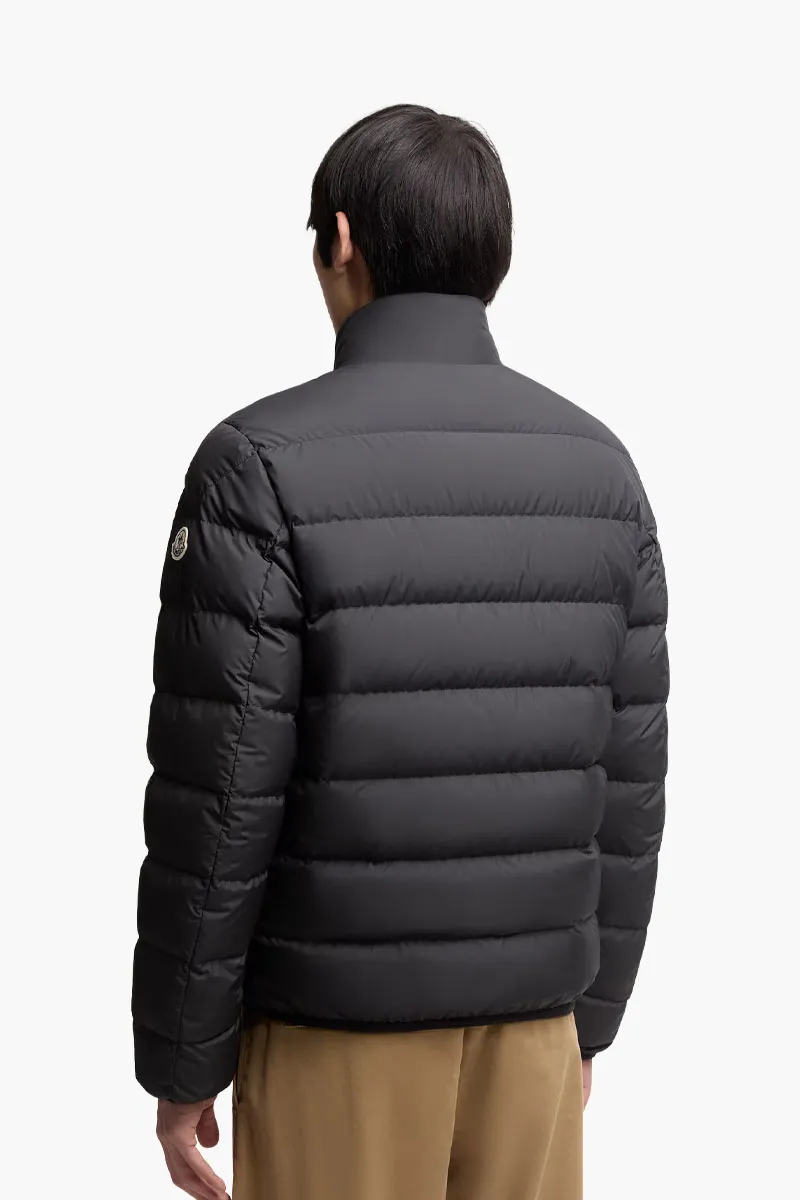 MONCLER Men Baudinet Short Down Jacket in Black Nylon 2