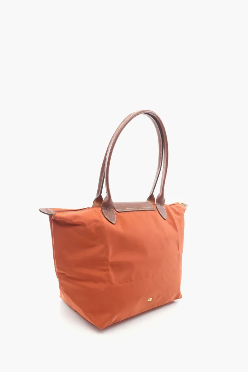 LONGCHAMP Large Le Pliage Tote Bag in Brick  1
