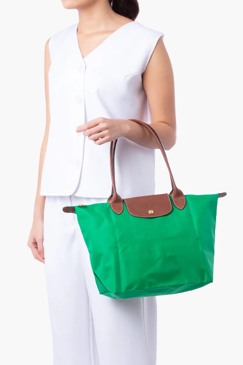 LONGCHAMP Medium Le Pliage Tote Bag in Green 2