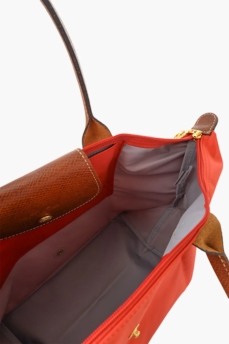 LONGCHAMP Medium Le Pliage Tote Bag in Tomato 3