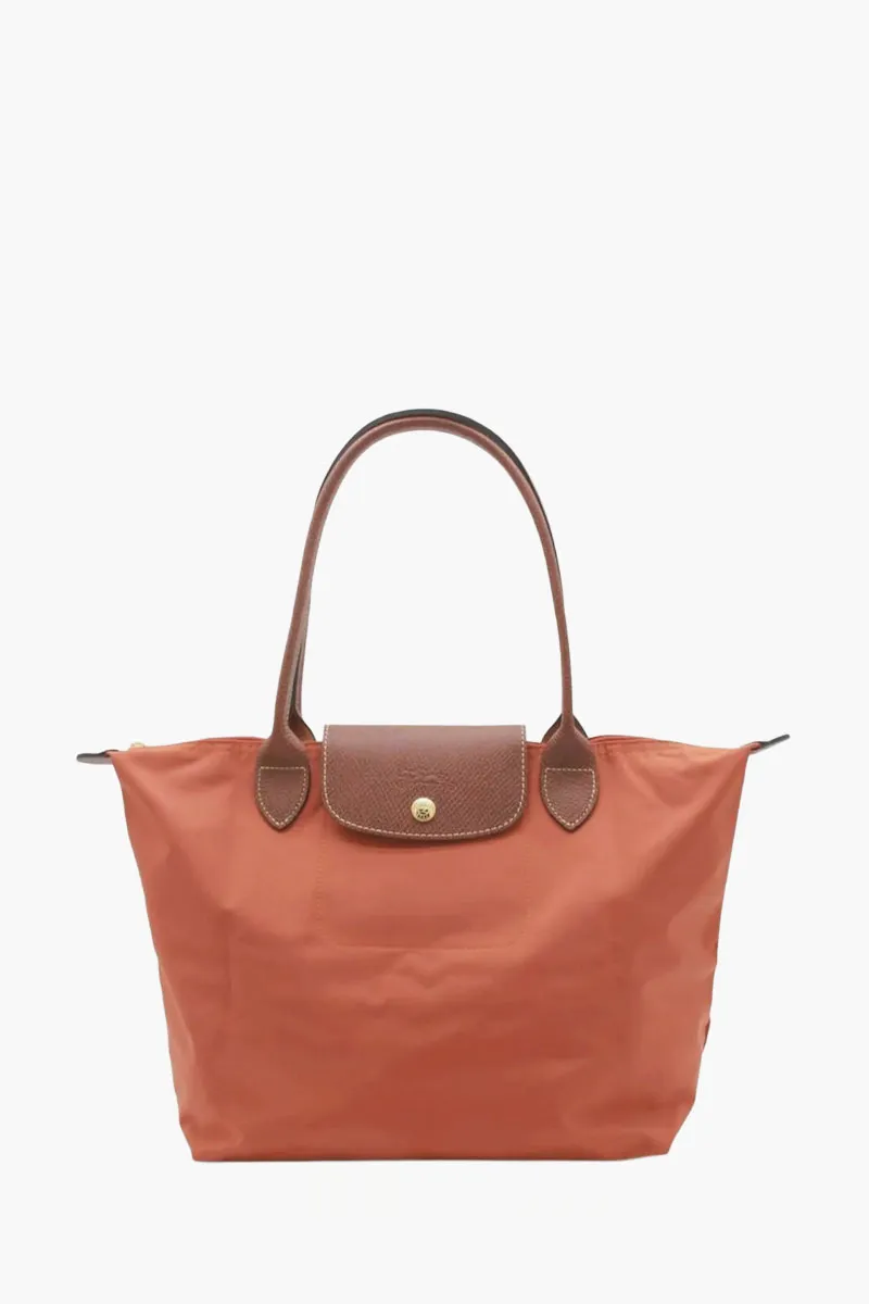 LONGCHAMP Medium Le Pliage Tote Bag in Brick 0