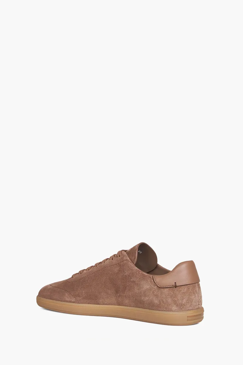 ZEGNA Men 232 Sneakers in Dark Beige Suede 1