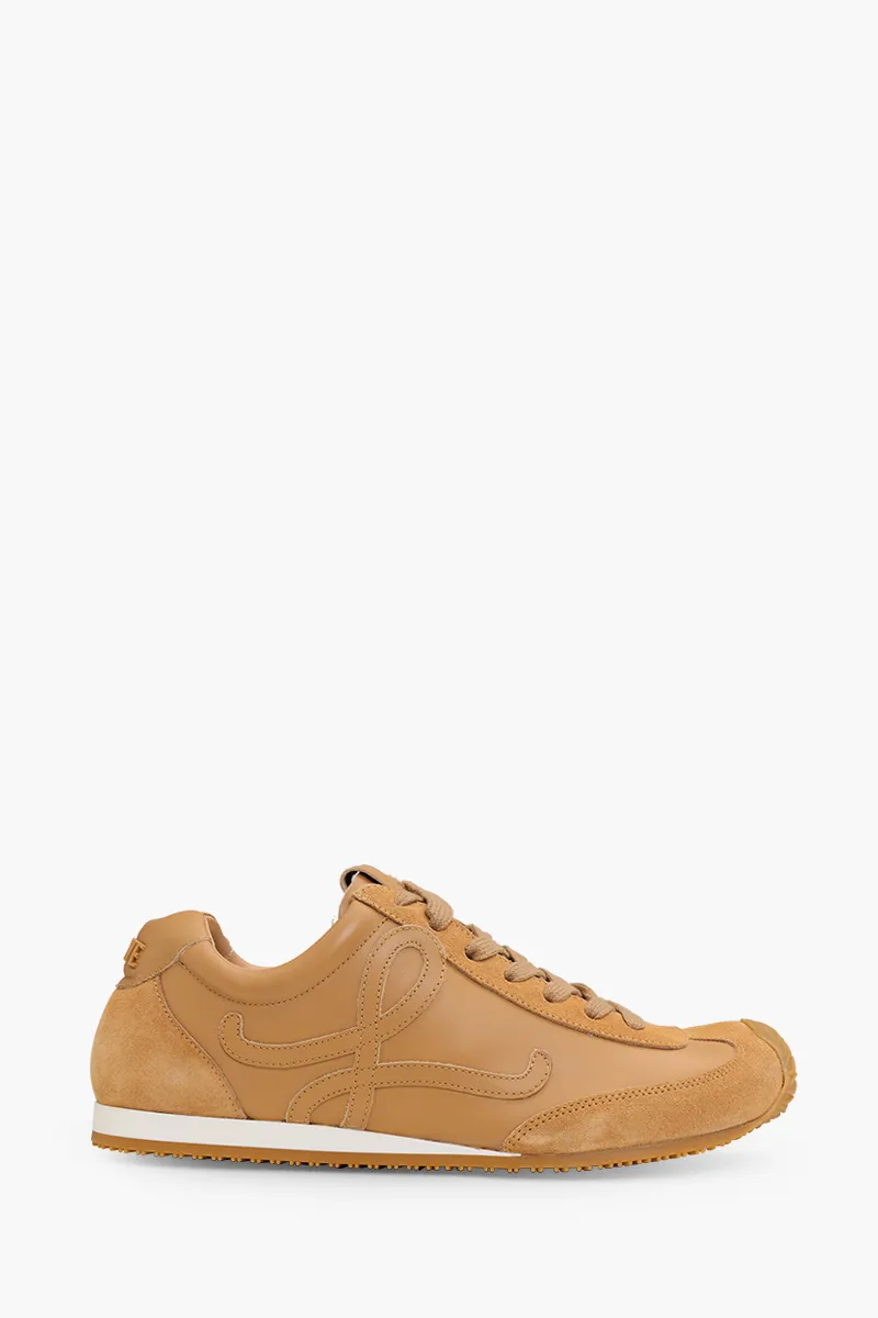 LOEWE Women Ballet Runner 2.0 Sneakers in Cinnamon Soft Calfskin 0