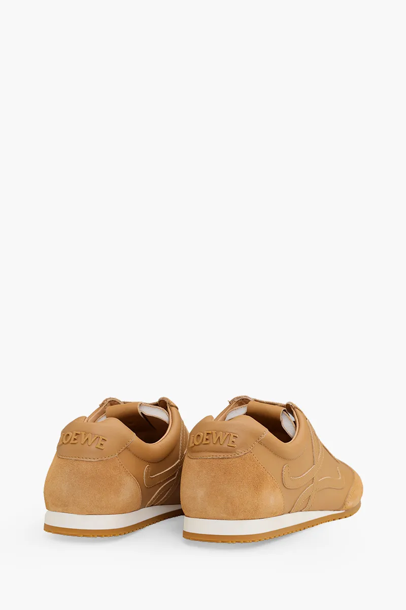 LOEWE Women Ballet Runner 2.0 Sneakers in Cinnamon Soft Calfskin 2