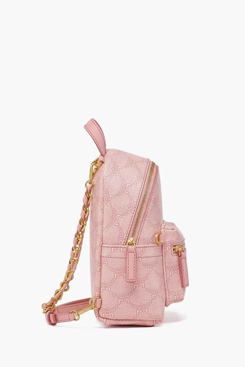 MCM X-Mini Lauretos Stark Bebeboo Backpack in Pink/Silver Pink 1
