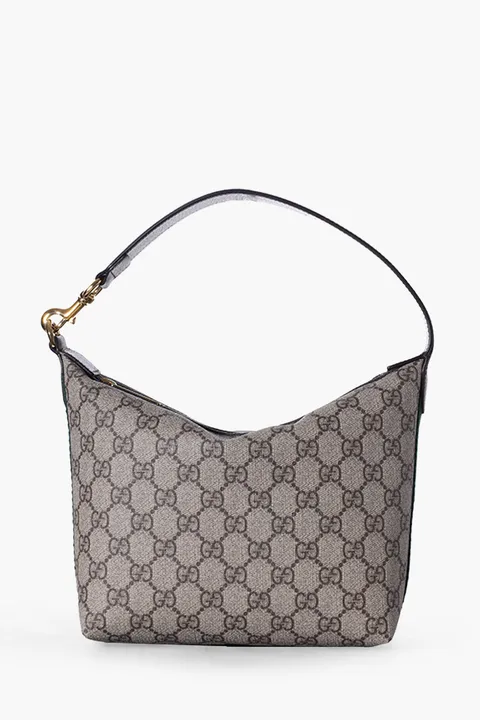 GUCCI Super Mini Ophidia Shoulder Bag in Beige 