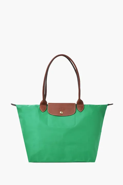 LONGCHAMP Large Le Pliage Tote Bag in Green 